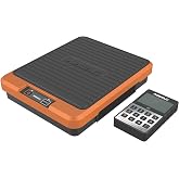 NAVAC NRS2i01 Wireless Refrigerant Scale - Bluetooth, 220 lb Capacity | Wireless refrigerant scale pairs a Bluetooth handheld display with a lightweight magnesium-alloy 220 lb weighing pan.