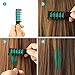 Aoert Temporary Hair Chalk Set - 6 Colors Hair Chalk With Brush - Hair Chalk Comb for Girls, Party, Cosplay (6 Color)
