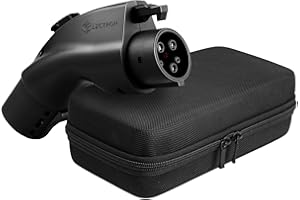 Maoershan Hard Travel Protective Adapter Case Compatible with Tesla J1772 EVs to J1772 Charging Adapter (Case Only)