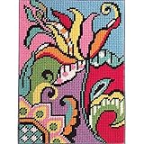 Canoodles-- Tulip Abstract-- Needlepoint Kit
