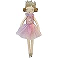 MON AMI Magali Rainbow Princess – 15”, Soft & Elegant Stuffed Plush Princess Doll for Kids of All Ages, Use as Toy or Room Décor