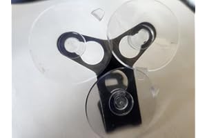 DGTKS - Whistler Windshield Mount for Radar and Laser Detectors Windshield Mount- 3 Suction Cup Design