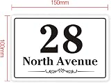 EDSG 4 x Wheelie Bin Sticker Set Personalised Numbers Design 1 view 3