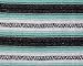 Open Road Goods Mexican Blanket - Authentic Serape Falsa Blanket - Handmade (Mint)