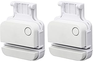ONTEN Garage Door Bracket Compatible with R-ing Alarm Contact Sensors (2nd Gen) – Perfect Fit, Reliable Hold, Quick Setup (2 Pack)