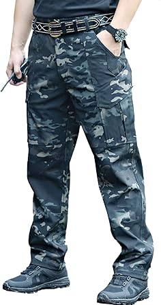 camouflage hiking pants