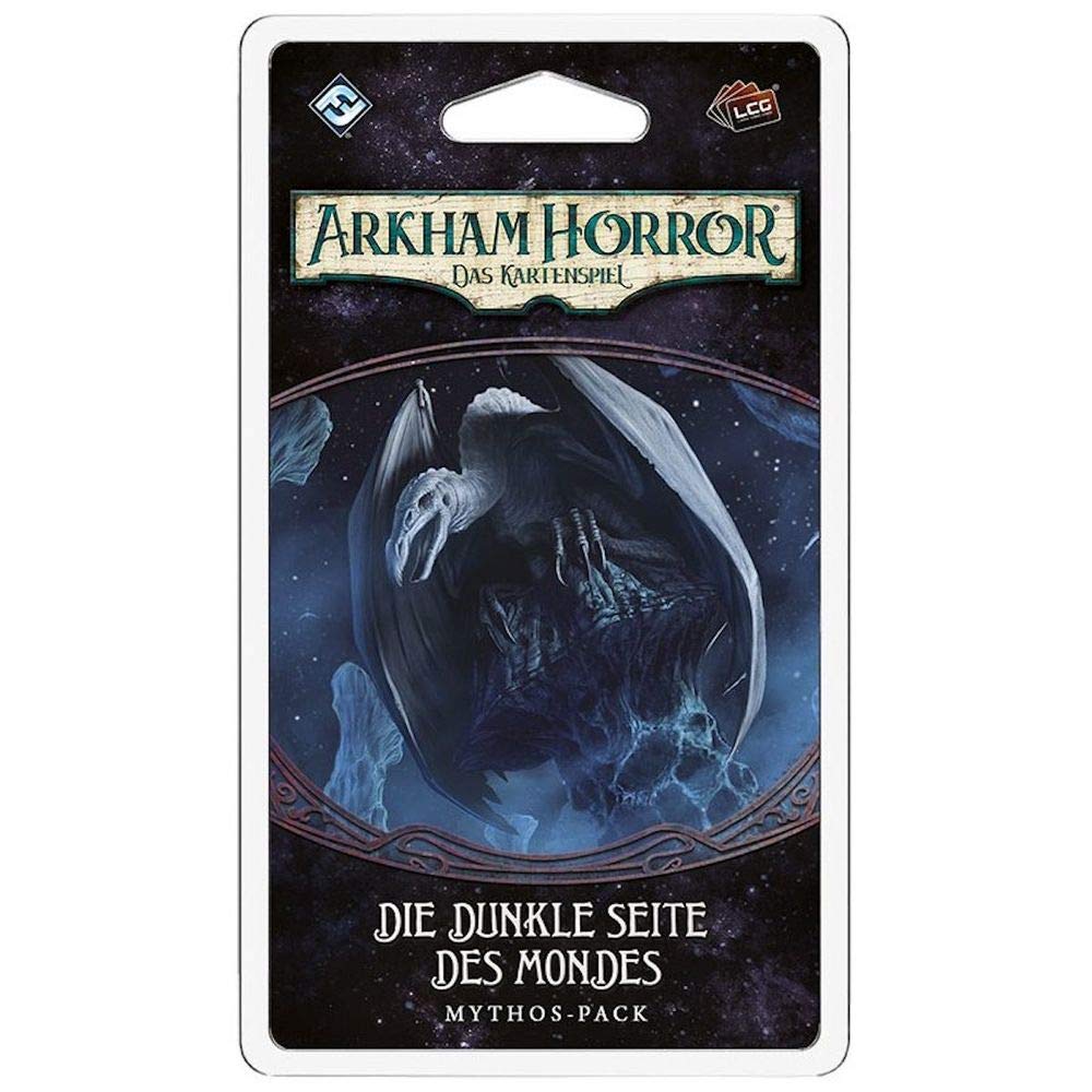 Fantasy Flight Games Arkham Horror: LCG - The Dark Side of the Moon | Expansion | Expert Game | Card Game | 1-4 Players | Ages 14+ | 45+ Minutes | German