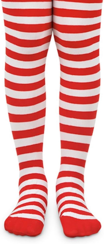 LC Boutique Girls Bold Striped Footed Tights Size 2 to 10 years- 5 Color Combinations!!