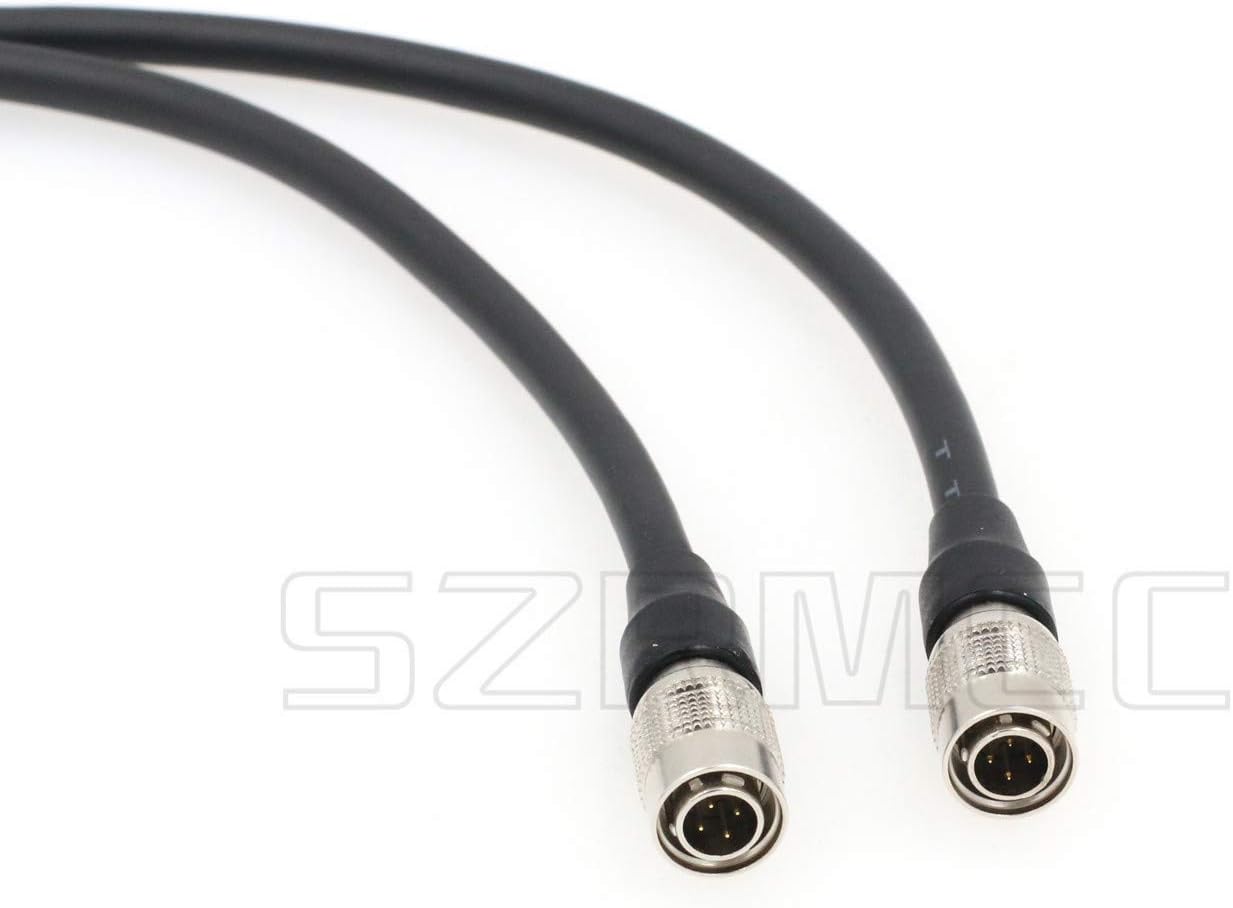 SZRMCC Hirose 4 Pin Male to Hirose 4 Pin Male Power Cable for Sony Arri Camera to Zaxcom Sound Devices Zoom F4 F8 - Image 5