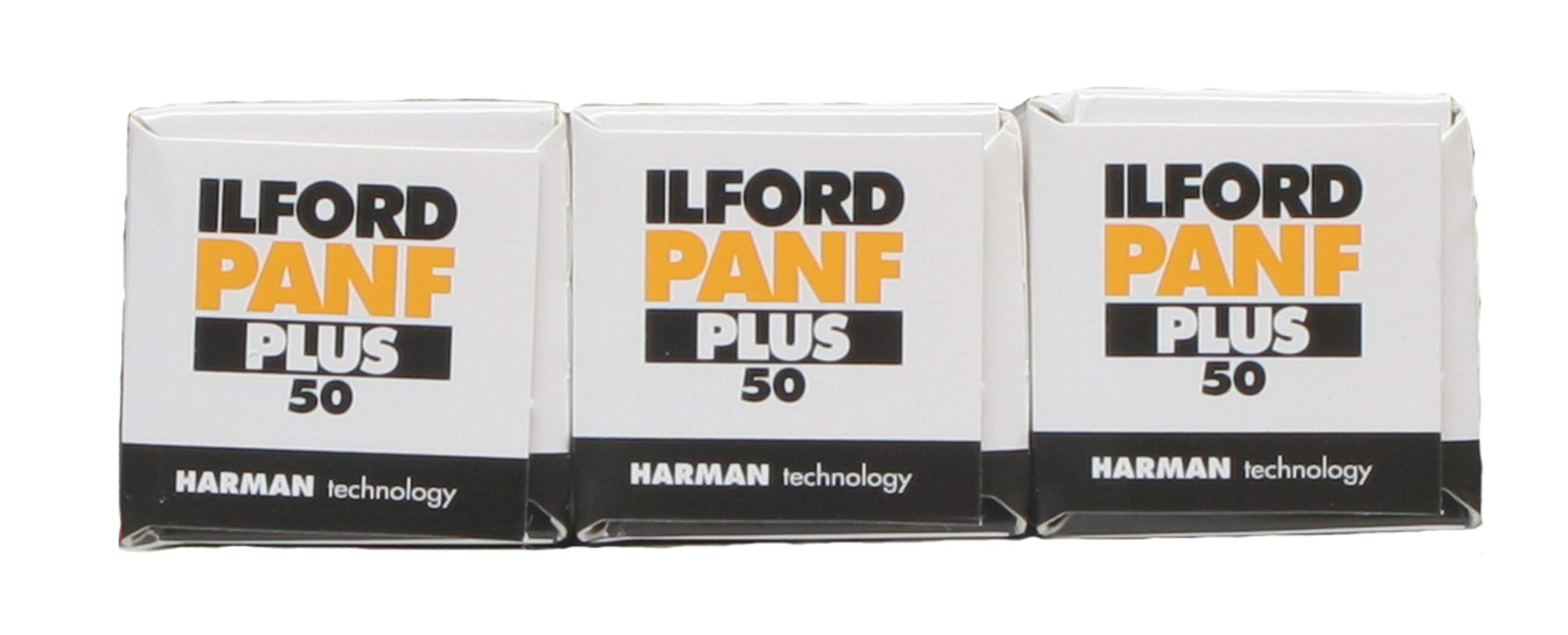 Ilford PanF Plus Medium Format Black and White Film - Pack of 3