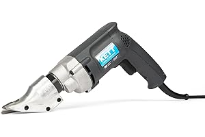 Kett KD-400 18-Gauge Double Cut Shear, 2500 RPM, A-2 steel blades, Metal Cutter Tool, Electric Shears, For Metal Fabricators, Automotive, HVAC