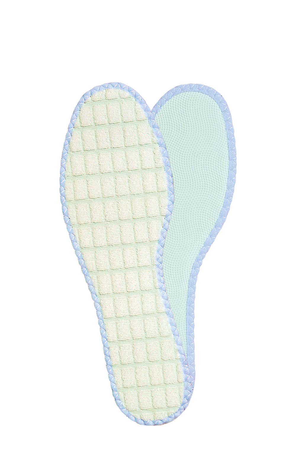 Kaps Insoles Bamboo & Alum Fresh - Bamboo Fiber, Activated Carbon And Natural Potassium Alum (44 EUR / 10 UK Men)