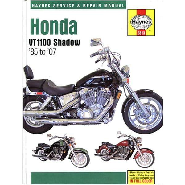 Honda VT1100 Shadow: '85 to '07 (Haynes Service & Repair Manual