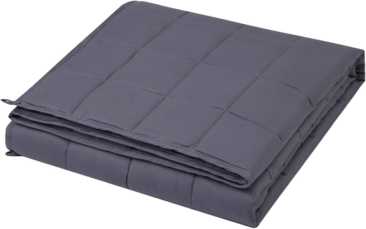 Hiseeme Weighted Blanket Adult 20 lbs (60"x80", Queen Size Bed) Comfortable and Provide a Good Sleep (Dark Grey