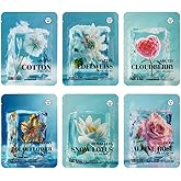 DR.EMMET 12 Pack Hydrating Face Masks, Brightening & Firming Facial Sheet Masks, Moisturizing Spa Skincare for a Revitalized Look, Helps Improve Skin's Appearance
