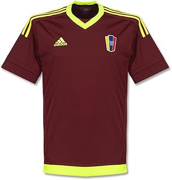 Amazon Adidas Venezuela Home Jersey 15 16 Youth サッカーユニフォーム ベネズエラ ホーム用 背番号なし 15 16 ジュニア向け Adidas アディダス ユニフォーム