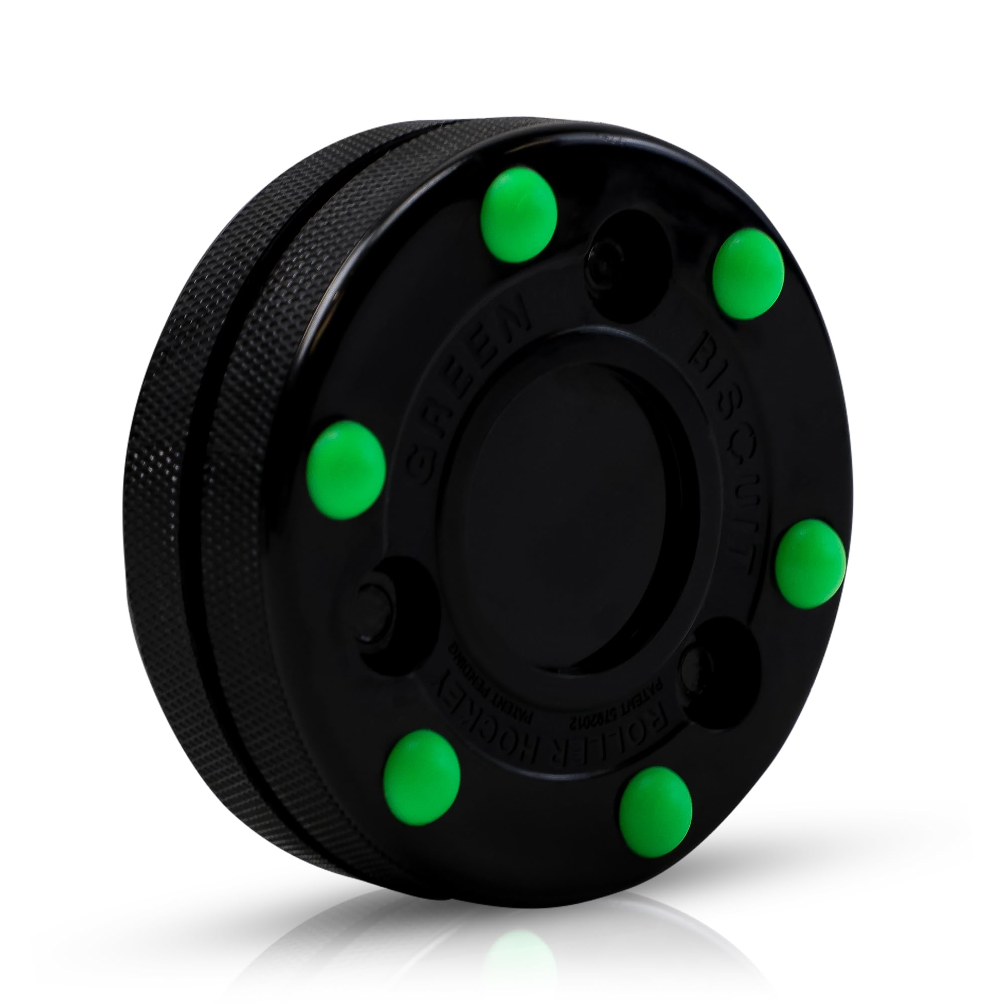 Green Biscuit Roller Pack - Inline/Off-Ice/Street Hockey Training Pucks