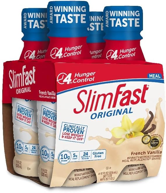 Slim Fast Original weight loss Meal Replacement RTD shakes