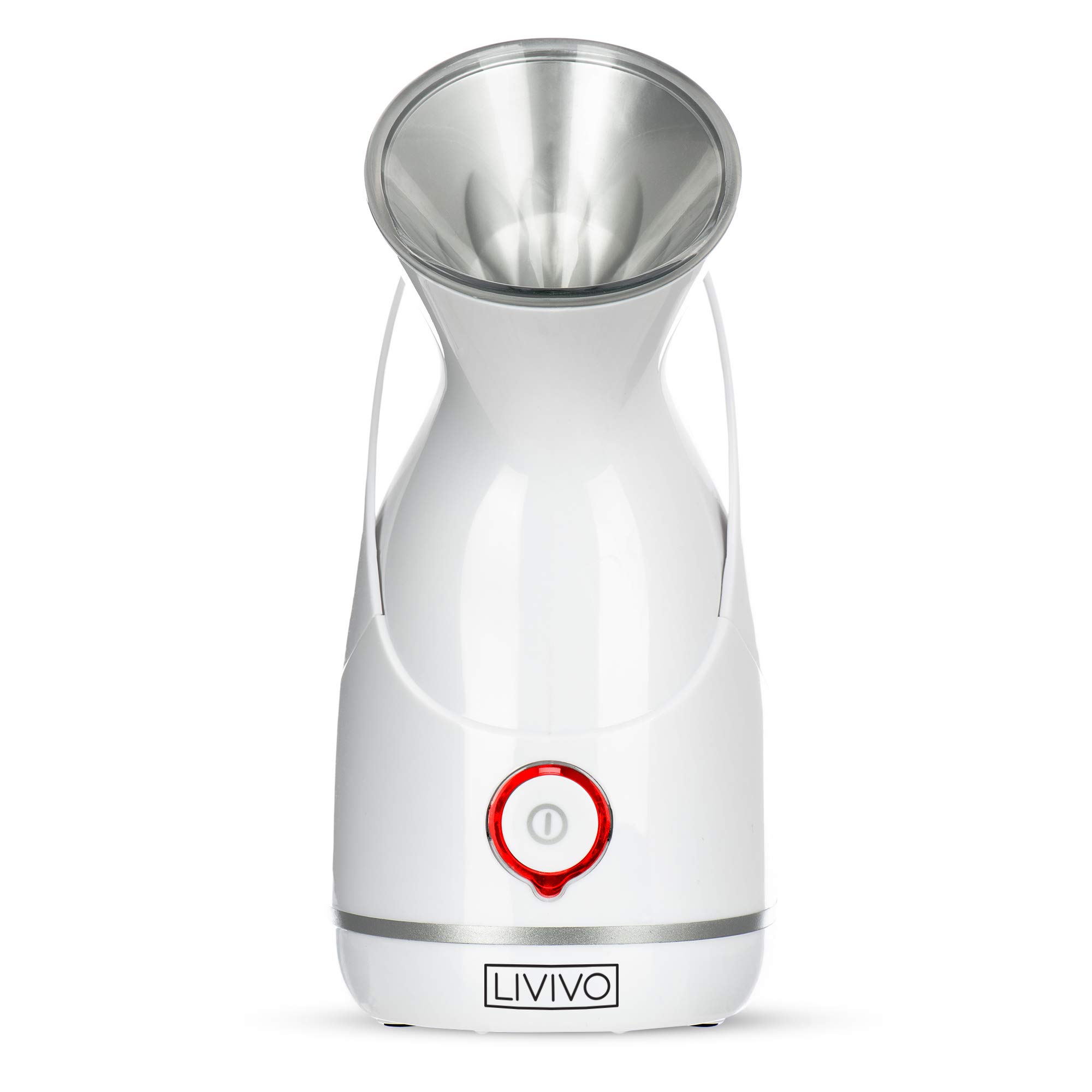 FiNeWaY Facial Steamer - Nano Ionic Warm Mist with UV Light - Deep Cleansing Face Steamer Sauna for Pore Cleansing, Blackhead & Acne Removal - Moisturising Home Spa for Women & Men