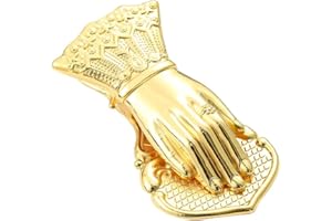 WDLYAN Vintage Lady’s Hand Shaped Book Clip Paper File Holder Metal Clips Office Appliance Stationery Creativity Office Supplies for Worker or Student (Style-2)