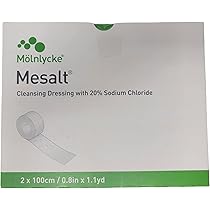 Amazon.com: Molnlycke 285280 Mesalt Viscose Polyester Non-Woven  