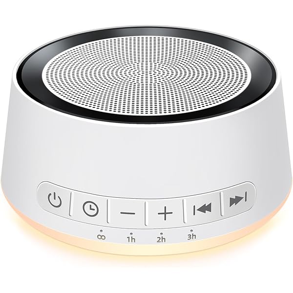 REACHER Travel White Noise Sound Machine,Portable Mini Noise Machine For Sleeping