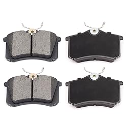 CCIyu D340 Rear Ceramic Disc Brake Pads Kit - Audi
