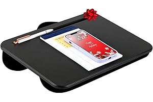 LapGear Compact Lap Desk - Black - Fits up to 13.3 Inch Laptops - Style No. 43108