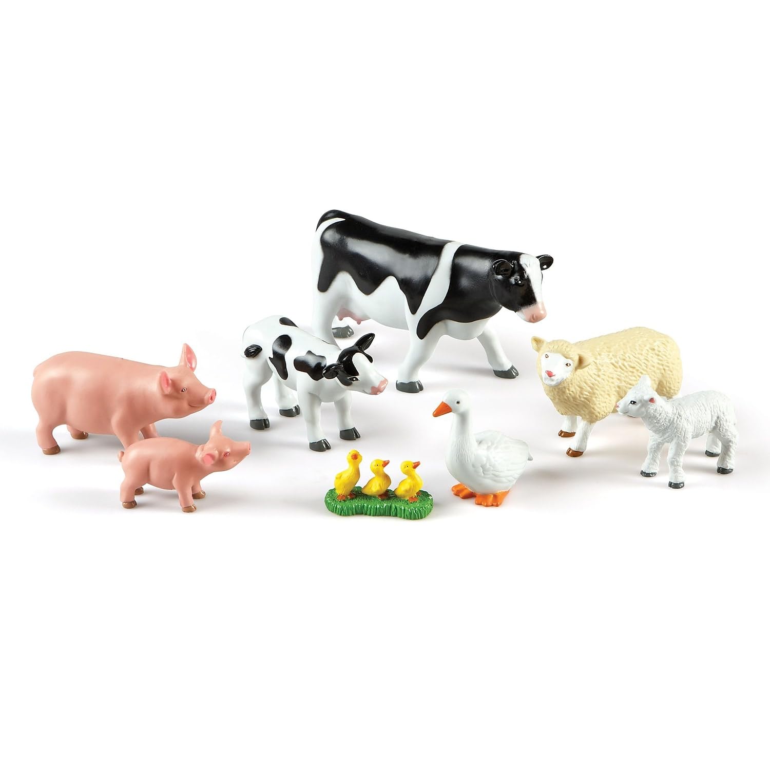 Learning Resources Jumbo Mommas and Babies Farm Animals — image 1