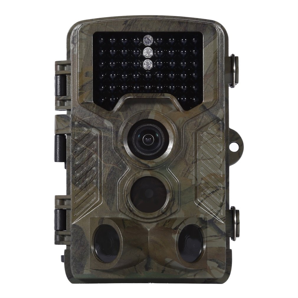 Trail Game Camera, 12MP 1080P HD 42 Pcs IR LEDs 120 Degree Wide Angle