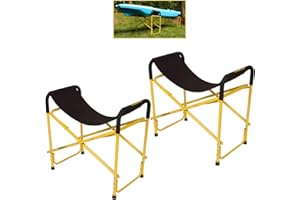 Suspenz Kayak Canoe Stands Foldable, Portable, Big Catch Super Duty Work Stations with Slings, Model (55-0130)