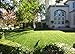 GOLDEN MOON Realistic Artificial Grass Mat 3-Tone Thick Outdoor Turf Rug 1in(25mm) Blade Height Series Green 2'x 5'(10sq ft)