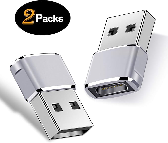 USB C Female to USB Male Adapter (2Packs), Basesailor Type
