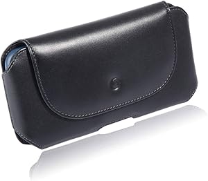 monsoon [Mohawk] Genuine Leather Case Holster with Belt Clip for for iPhone 12 / iPhone 12 PRO / iPhone 11 / XR - fits 6.1