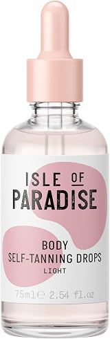 Isle of Paradise Self-Tanning Body Drops Peach 75ml for Fair to Light Skin