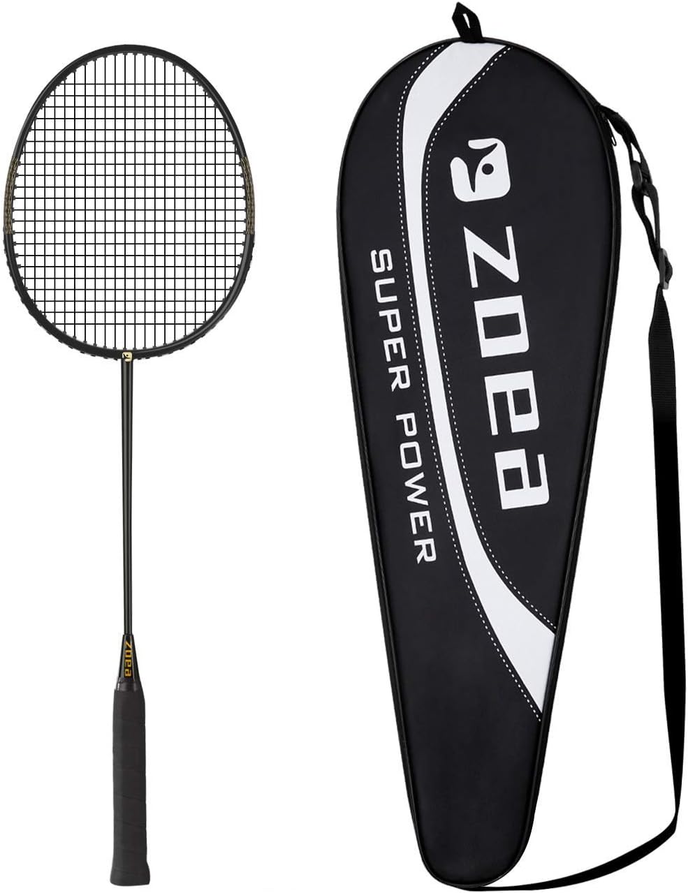 Fostoy Badminton Racquet Badminton Racket SetProfessional Carbon Fiber