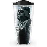 Tervis Made in USA Double Walled Star Wars Insulated Tumbler Cup Keeps Drinks Cold & Hot, 24oz, Darth Empire