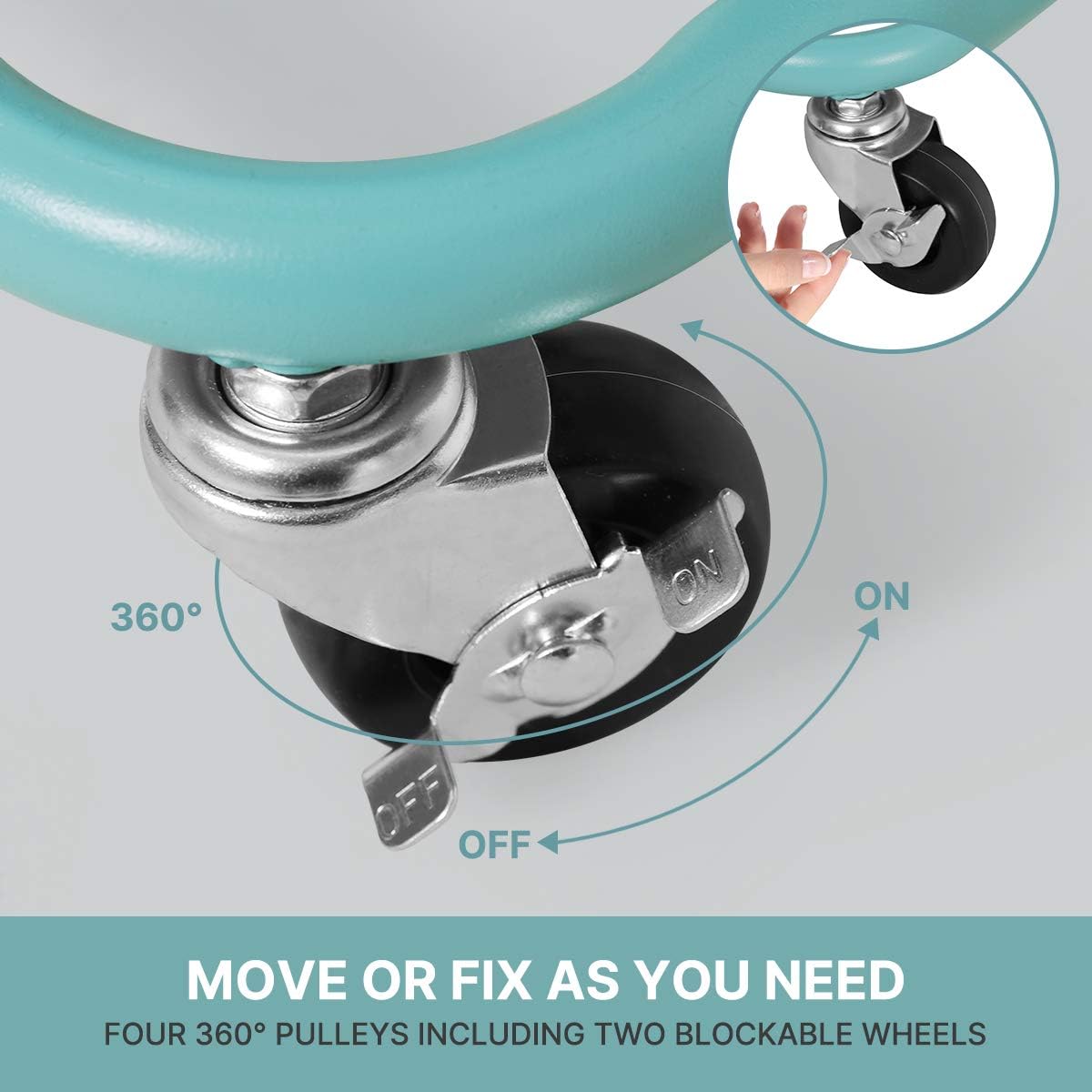 3 Tier Storage Cart, Rolling Cart，Kitchen Storage Cart, Painting Cart, Trolley Adjustable Makeup Cart with Handle/Hanging Cups/Hooks/Wheels for Bedroom/Bathroom, Teacher Cart: Kitchen & Dining