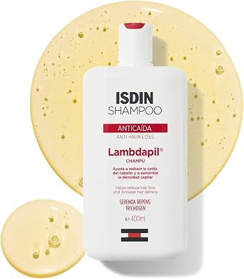 Lambdapil Shampoo gegen Haarausfall (400ml) | Hilft, übermäßigen Haarausfall zu reduzieren und das Follikelwachstum zu stimulieren