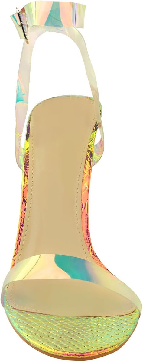 holographic perspex heels