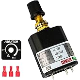 Besramtic Livewell Timer Switch for Boat Aerator Timer Adjustable 12 Volt 10 A