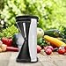 PomStream SPIRALIZER Multi-Function Vegetable and Fruit Slicer with 2 Cutting Modes, Ultra-Sharp Stainless Steel Blades and Compact Space-Saving Design - Turn Ordinary Veggies Into Astonishing Garnishes