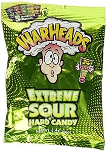 Image of Warheads Extreme Sour Hard Candy Assorted Flavors 2oz.