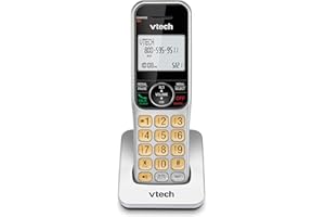 VTech Accessory Handset for VG208-X Series Corded/Cordless Phone, Call Blocking, Caller ID, Large Backlit Display, Full-Duple