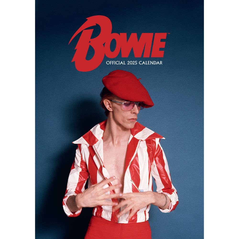 2025 Calendar David Bowie Month to View A3 Calendar Official Product