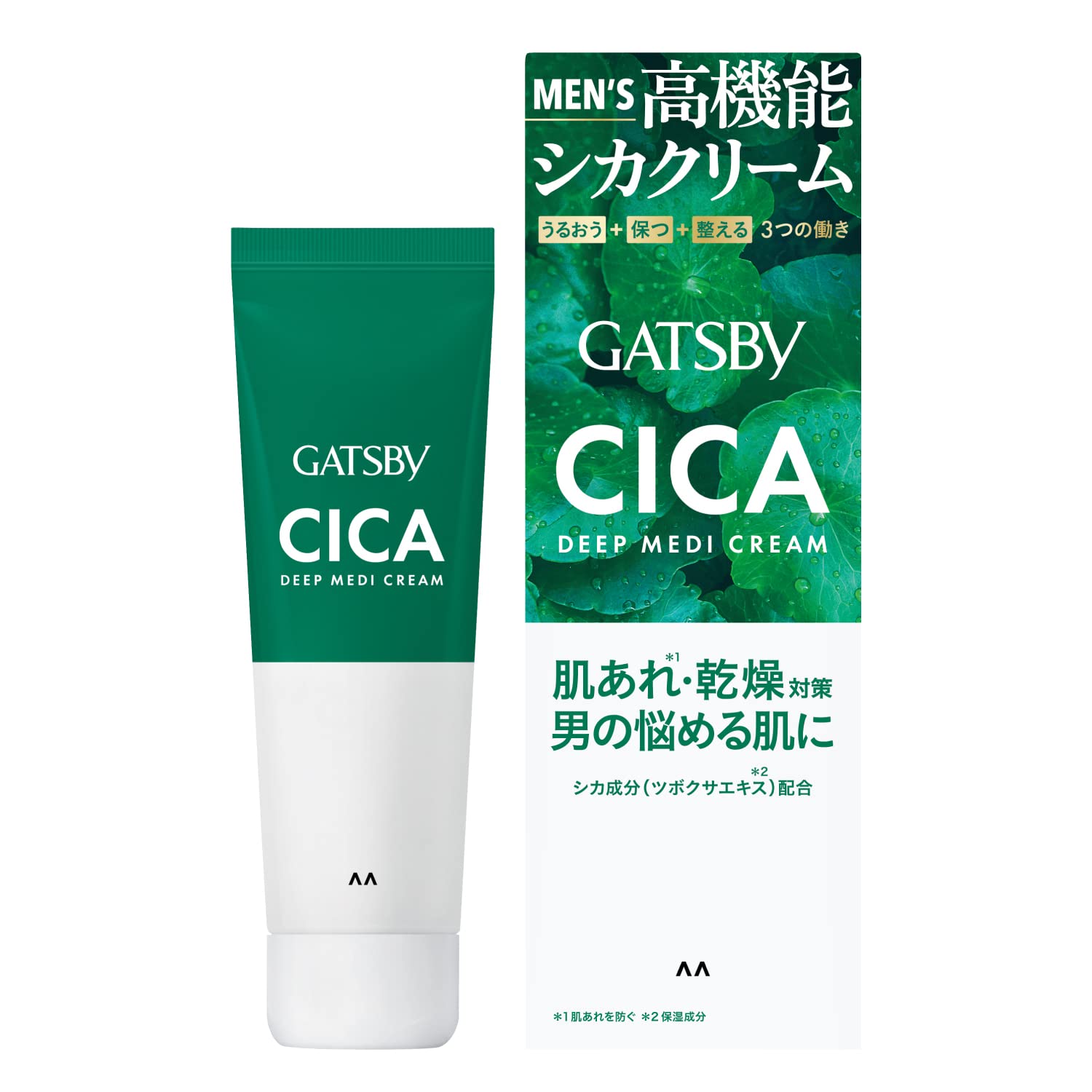 Gatsby CICA Deep Media Cream, Deer Cream, Formulated with CICA Ingredients, Moisturizing - 55g