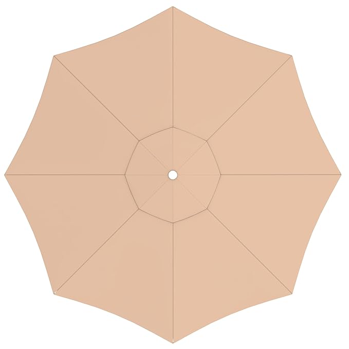 paramondo Sonnenschirm Bespannung ink. Air Vent für interpara Sonnenschirm (3,5m / rund), creme