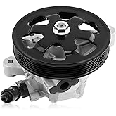 Autodevil 96-665 Power Steering Pump Fit for 2011-2017 Odyssey 3.5L V6, 2012-2015 Pilot 3.5L V6, 2012-2014 Ridgeline 3.5L V6, Power Assist Pump with Pulley Replacement for 21-534