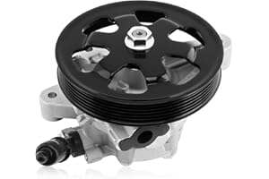 Autodevil 96-665 Power Steering Pump Fit for 2011-2017 Odyssey 3.5L V6, 2012-2015 Pilot 3.5L V6, 2012-2014 Ridgeline 3.5L V6, Power Assist Pump with Pulley Replacement for 21-534