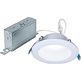 HALO LT 4-Inch Canless Indoor/Outdoor LED Downlight with Selectable Color Temperature - LTC406FS5B
